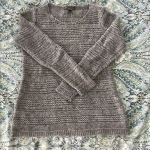 Tommy Bahama Long Sleeve Gray Sweater open weave small